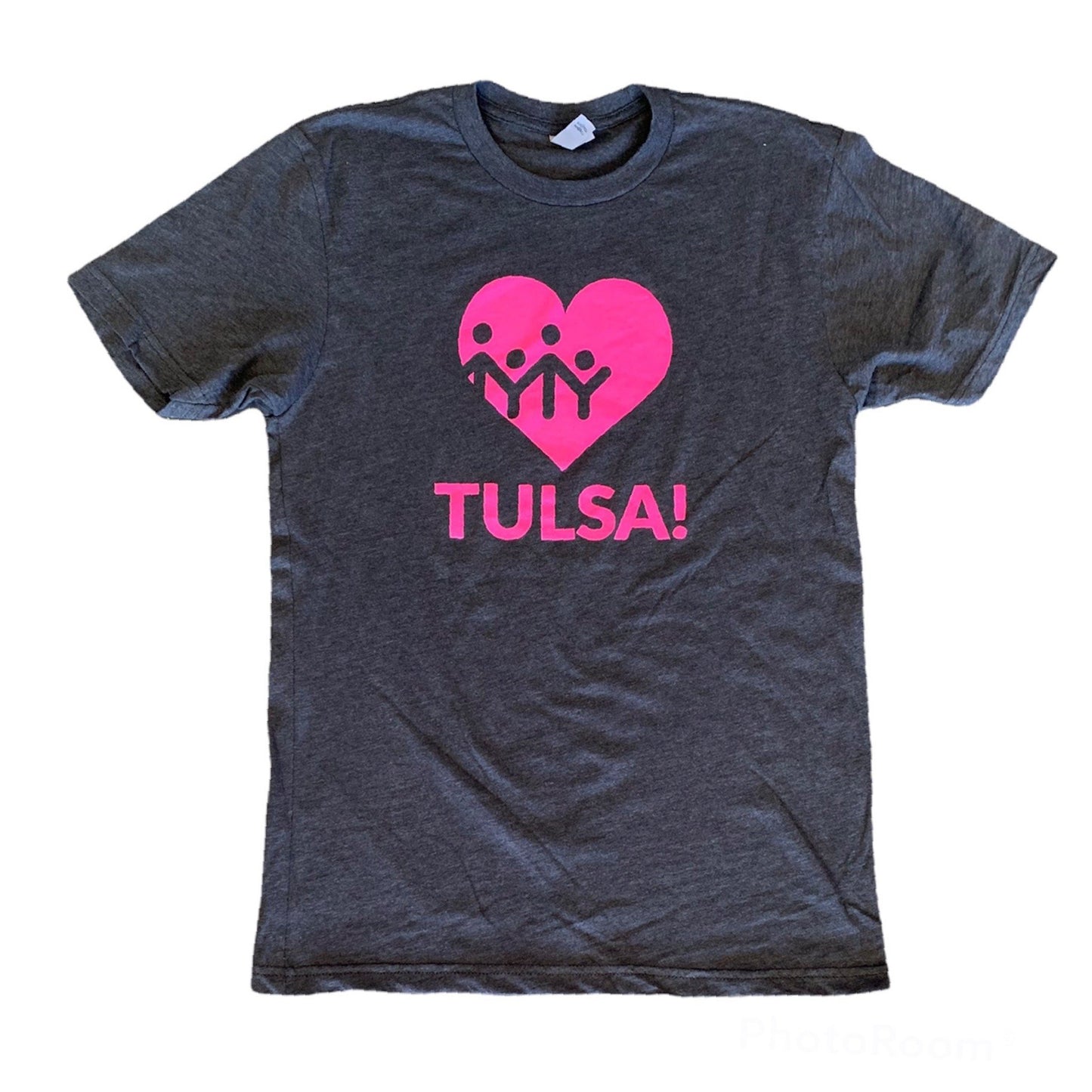 Gathering Place Heart Tulsa T-Shirt for Adults